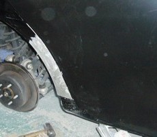 トヨタ・マークXの鈑金修理事例（１）のサムネイル
